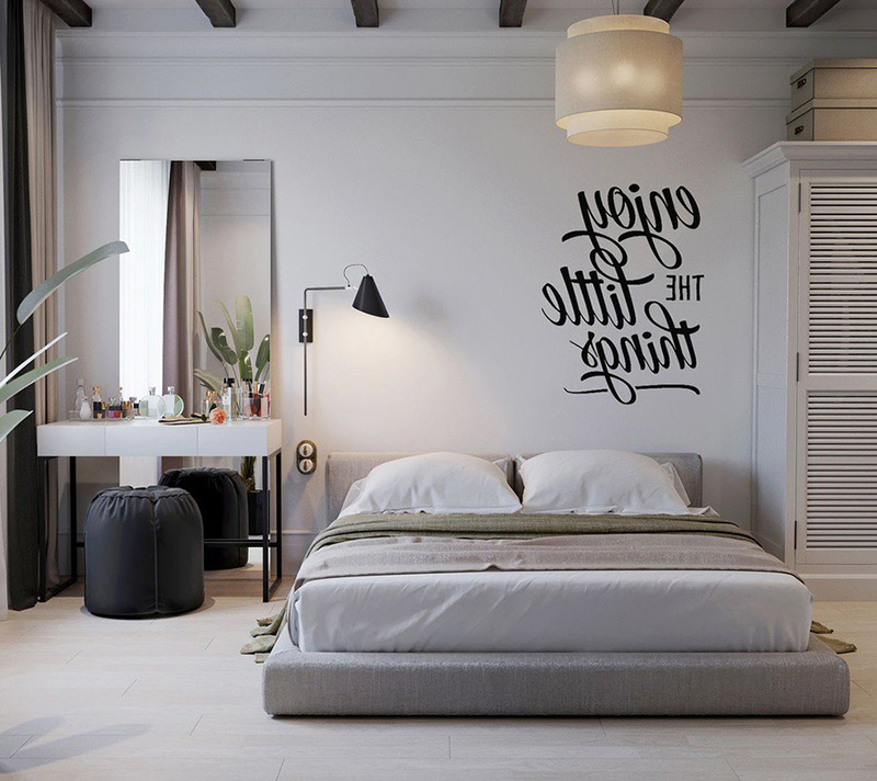 Vẻ đẹp tinh tế và đơn giản trong không gian phòng ngủ phong cách Scandinavian