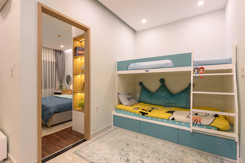 thiết kế phòng ngủ cho bé chung cư 45m2