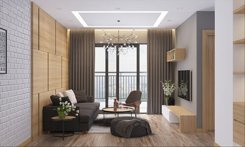 Thiết kế nội thất chung cư 75m2