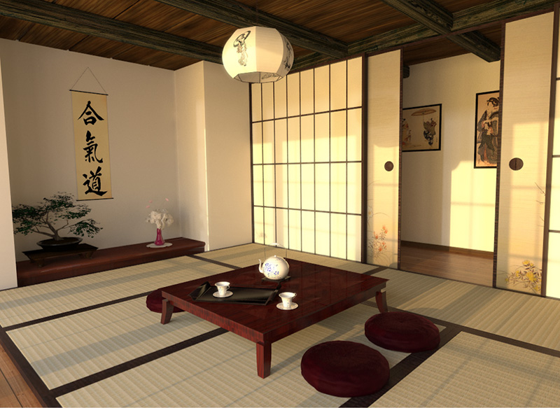 nội thất chung cư phong cách Nhật Bản