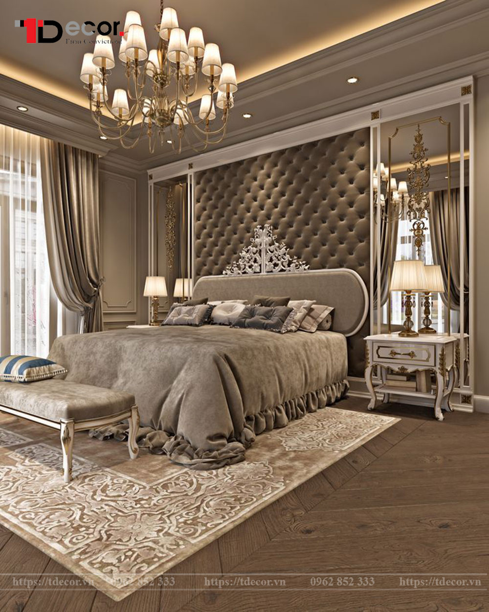 phong cách thiết kế nội thất luxury