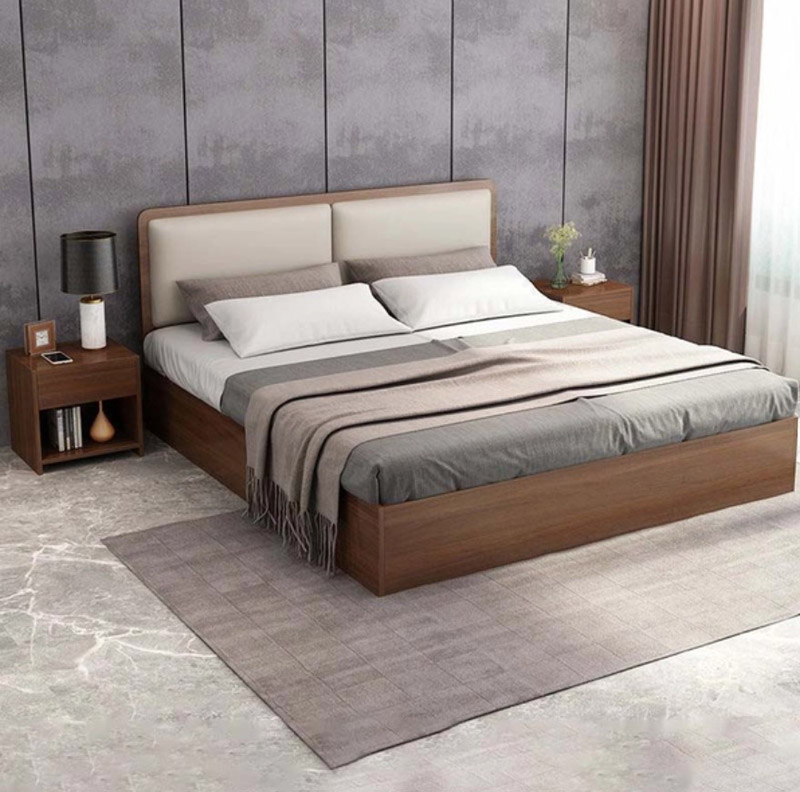 Giường ngủ 1m6x2m là mẫu giường phổ biến nhất 