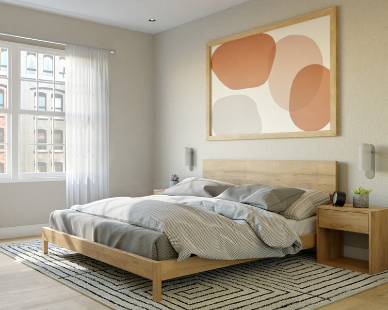 Thiết kế phòng ngủ theo phong cách Bắc Âu